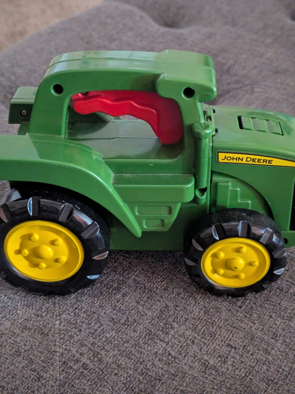 John Deere Green and Yellow Toy Tractor for Kids